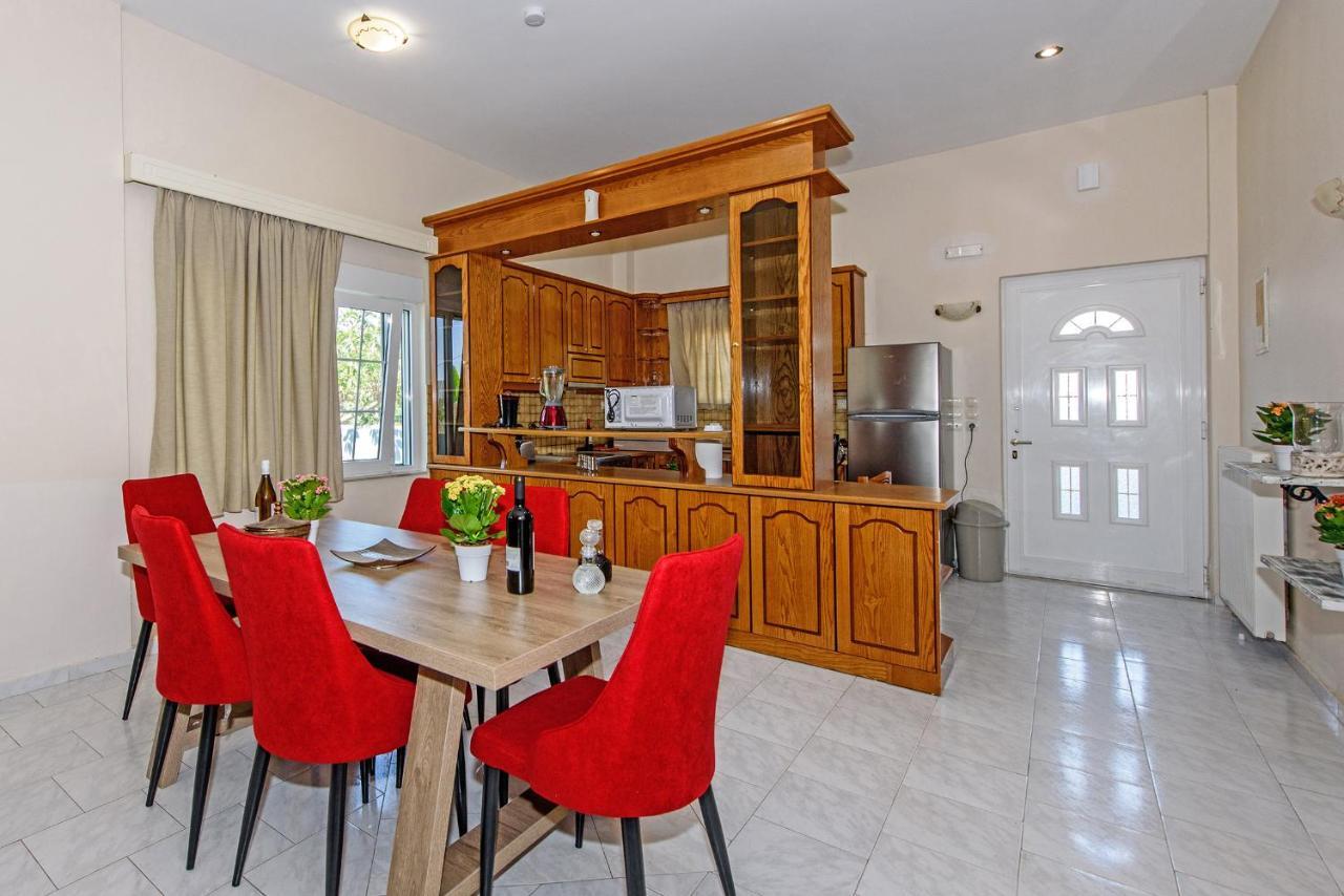 Platanias Villa Spyros מראה חיצוני תמונה