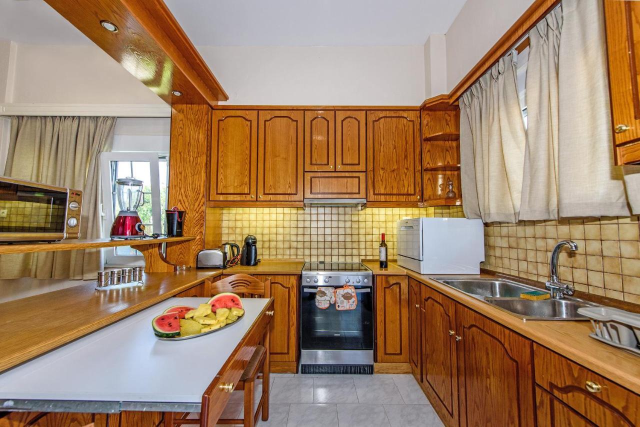 Platanias Villa Spyros מראה חיצוני תמונה